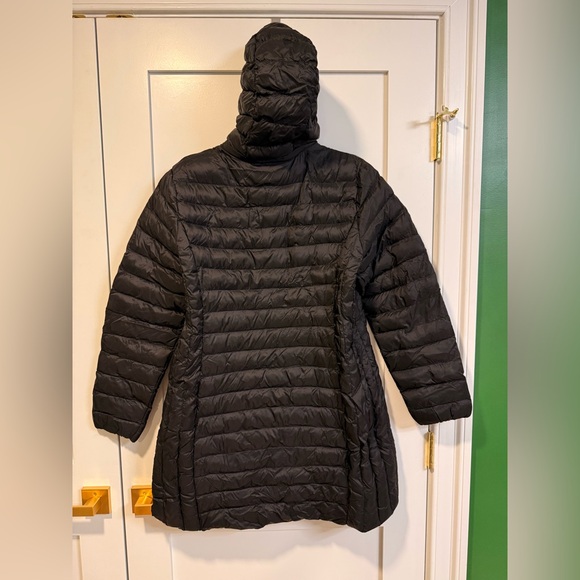 32 Degrees Heat Womens Black Ultra Light Down Psckabor 3/4 Puffer Jacket Size XL - Picture 4 of 8